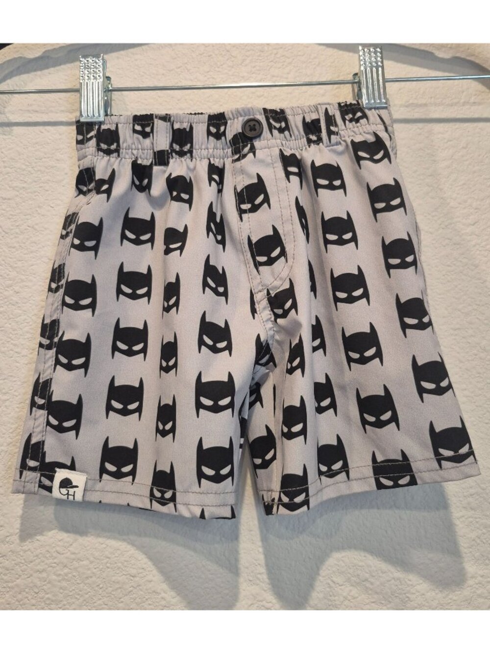 George Hats Swim Shorts Batman Gray Swimsuit Boys 2T